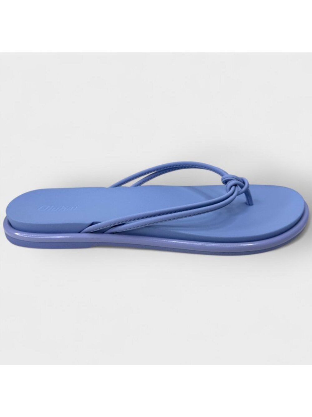 OluKai Aka Womens Thong Sandals Cloud Blue Water Friendly Size 8 New - Picture 2 of 11